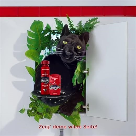 Old Spice Nightpanther Deostick für Männer 50 ml, 24/7 Frischhh bei täglicher Anwendung, Duft in Parfumqualität, Schutz vor Gerüchen, 0 Prozent Aluminiumsalze