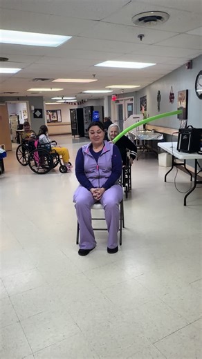 Fighting off the cold with some fun this week! #elmbrookhomes #welovewhatwedo #nursinghome