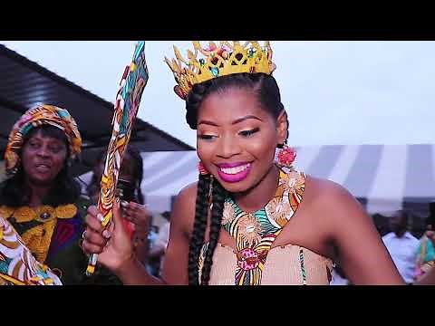 MARIAGE COUTUMIER GABONAIS: CHRISTELLE ET FRANCK