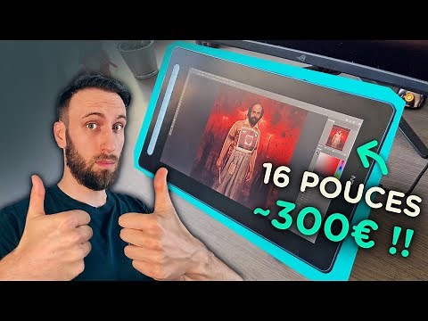 LA TABLETTE A ECRAN PAS CHÈRE PARFAITE POUR DEBUTER - Test XP-Pen Artist 16 2è gen