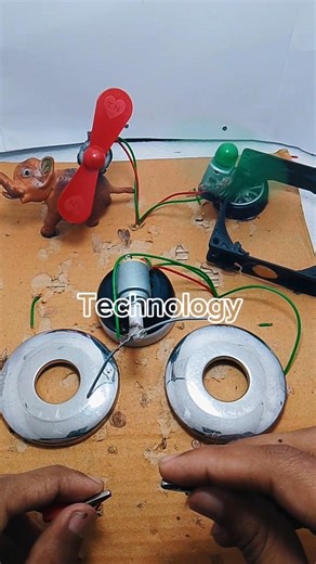 DC Switch System at Home#shortvideo #trending #dcmotor #shorts #school #science #project #diyproject