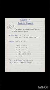 class 10 chapter 4 quadratic equation 🤞🏻👍🏻😡