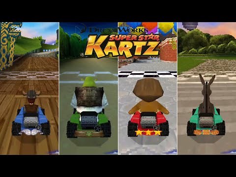 DreamWorks Super Star Kartz DS // Full Walkthrough (Championship) - All 4 Cups [50cc]