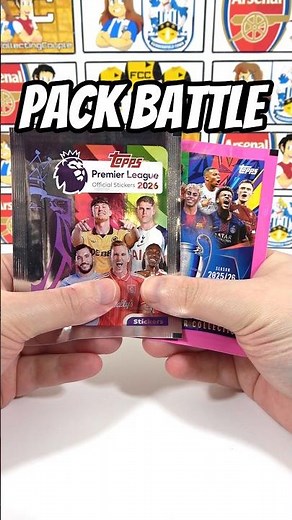 TOPPS PREMIER LEAGUE 2026 STICKERS VS CHAMPIONS LEAGUE 25/26 STICKERS | Sticker Pack Battle