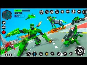 Wolf Robot Transform Game