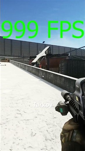 999 FPS in Tarkov… but it’s not real