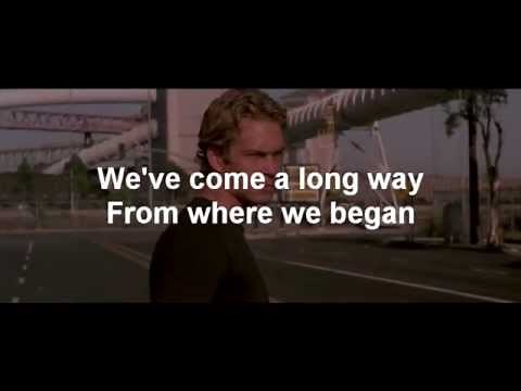 Wiz Khalifa - See You Again ft. Charlie Puth Lyrics (Paul Walker Tribute)