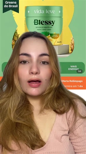 🔥 EM PROMOÇÃO por R$170,10 🔥 Conheça a bebida Blessy 💚 Com mais de 36 vitaminas probióticos, ela ajuda a regular o intestino, diminuir o inchaço (aquela sensação de retenção de líquido), fortalecer a imunidade e ainda dar mais energia no dia a dia! ✨ Cuide de você de dentro pra fora 💫 #blessy #saude #emagrecimento #inchaco #tiktokshop