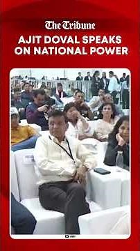 Ajit Doval highlights national power and morale at RRU convocation ceremony in Gujarat.