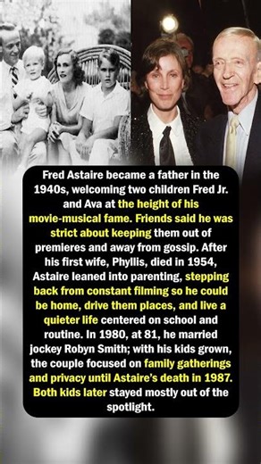 Astaire Kept His Kids Private