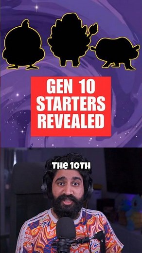 New Pokemon Starters REVEALED You WONT Believe Them! #gen10