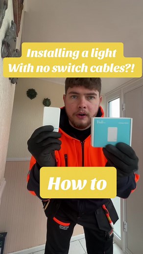 Installing Kinetic Switches in a Light Fixture