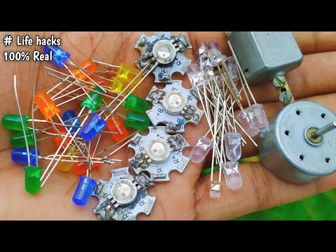 10 AWESOME USEFUL LIFE HACKS WITH LED LIGHTS