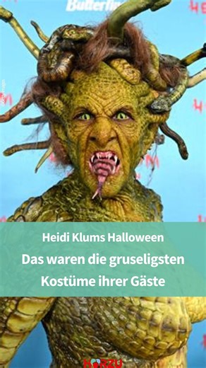 Diese gruseligen Kostüme trugen die Gäste auf Heidi Klums Halloween-Party #heidiklum #halloween #heidiklumhalloween | Hörzu