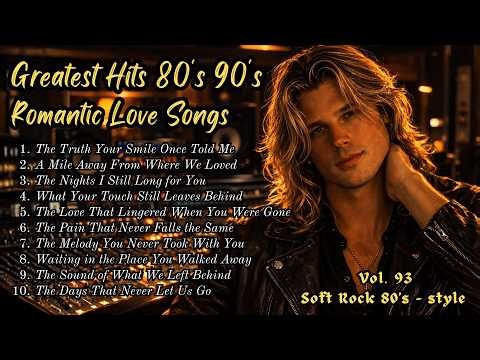 Greatest Hits Romantic Love Songs 💖 Love Songs 80's 90's - Soft Rock Ballads - Playlist Vol. 93