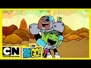 Cyborg and Beast Boy's Hungry Bromance | Teen TItans Go! | Cartoon Network UK