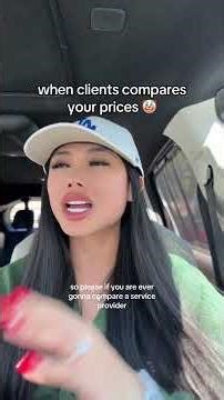 When clients compare prices