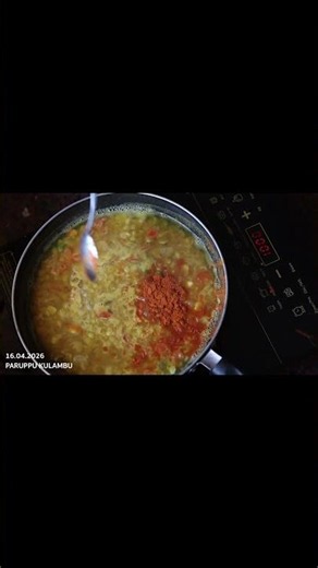 Paruppu Kulambu | Traditional Toor Dal Curry #cinematic #cooking #dalcurry #paruppukulambu
