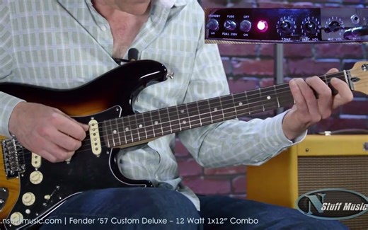 【山下音乐】Fender '57 Custom Deluxe - 12 Watt 1x12 Combo - Tweed _ N Stuff Music