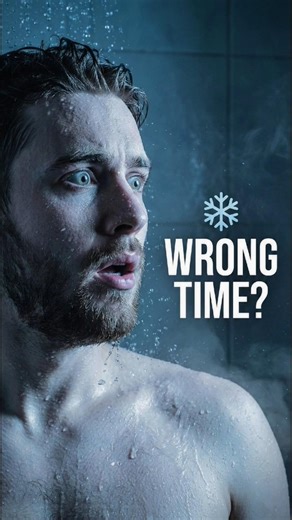 Cold Shower at the Wrong Time Can Mess Up Your Body ❄️⚠️