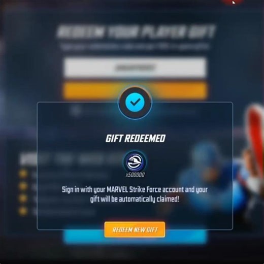 MSF promo gift code 102 - Marvel Strike Force ‪@if2pgames‬