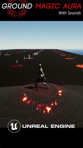 Magic Spell Aura in Unreal Engine