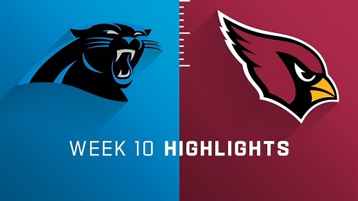 Panthers vs. Cardinals highlights | Week 10