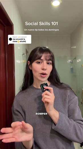 Replying to @.☀️ cómo socializar parte 2!!!!! Un nuevo tip todos los domingossss no olviden ponerlos a prueba! #socializar #comosocializar