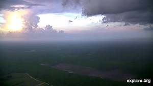It's Time-lapse Tuesday time. This was recorded on our Wilmington Sky Tower cam in North Carolina on Sunday, July 10th. Cloud gazing never gets old. - Kyle | Explore.org Tune: "Experience" by Daedelus | explore.org