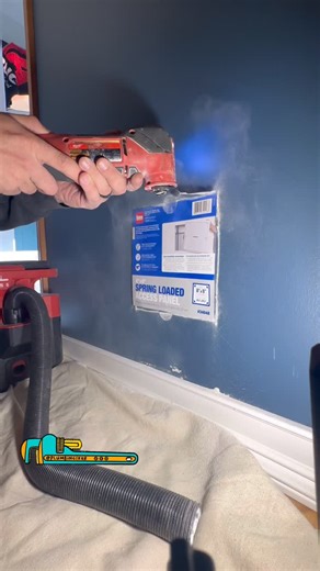Nick Parlet on Instagram: "How to install an @oatey_co 8x8 spring loaded access panel #plumbing #plumber #accesspanel #howto #diy #homeimprovement #oateyco #residentialservices"