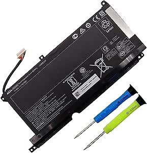 PG03XL 52.5Wh L48495-005 Laptop Battery Replacement for HP Pavilion Gaming 15-DK 15-dk0000 15-DK0125TX OMEN 5X FPC52 Series HSTNN-OB1I L48430-AC1 L48430-2C1 11.55V 4323