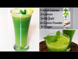 Lemon Mint Juice Recipes| Summer Drinks