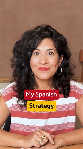 42K views · 954 reactions | When it comes to learning a language, we need to have a strategy. A strategy helps us know what to do and when to do it. It can look different for everyone, but I wanted to give you a peek inside my strategy when I'm learning Spanish. What's your English strategy? Have you ever done something similar for yourself in English? | Accent's Way English with Hadar | Facebook