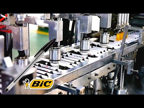 Ever Wondered How BIC Ballpoint Pens Are Made?! Join us on this FanTECHstic Factory Tour!
