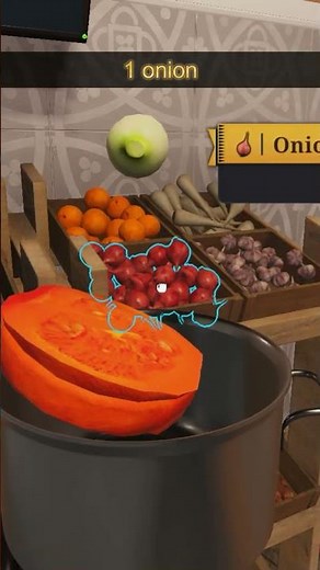 Cooking Simulator 5 Star Recipe Guide | Fast Pumpkin Soup | #shorts