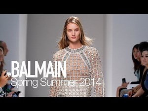 BALMAIN Spring 2014 Backstage ft Rosie Huntington Whiteley | MODTV