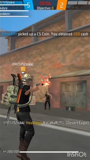 FREE FIRE 🔥 ONE TAP HEADSHOT #shorts