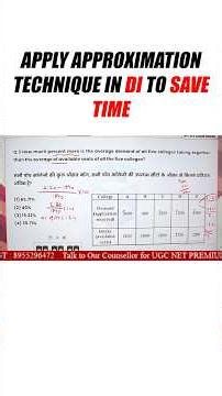 UGC NET Paper 1 APPLY APPROXIMATION TECHNIQUE IN DI TO SAVE TIME #shortsfeed #shorts #ugcnetpaper1