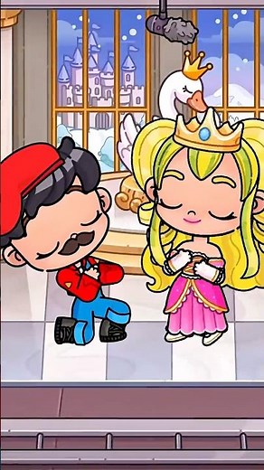 nah Princess Peach & Mario glow up?? 💀