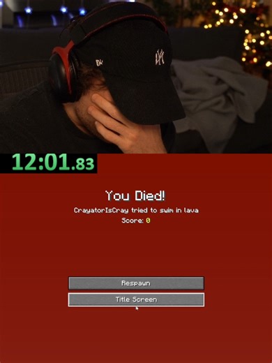 Speedrunning might not be for me #minecraft #gaming