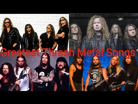 Top 25 Greatest Thrash Metal Songs Of All Time