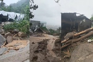1 killed and 4 injured in flash flood and landslide in Phuket (video)