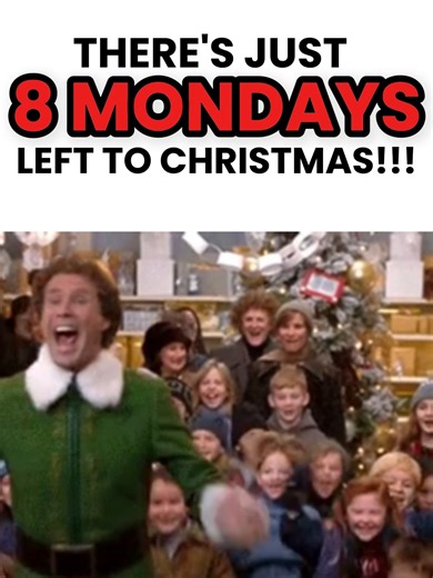 JUST 8 MONDAYS LEFT TO CHRISTMAS!!!!!!! ⚠️😍😱🎁🎅🎄❄️🥳🎉🎉 | Christmas Count