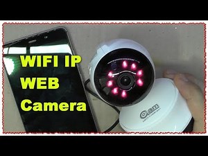 WIFI IP WEB Camera HD Mini CCTV Camera review and test