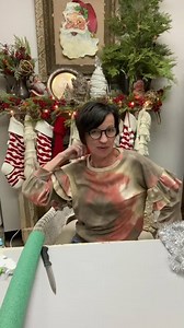 561K views · 6.1K reactions | Pool noodle Christmas craft | The Shabby Tree | Facebook