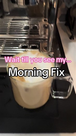 Wait till you see my…iced coffee. Large and in charge! I need it today. Having an espresso machine at home is underrated and a life saver on the daily! What’s your morning ‘fix’? #relateable #coffee #need #hustlehard #morningvibes