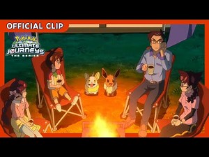Camping and Clefairy Evolutions! | Pokémon Ultimate Journeys: The Series | Official Clip