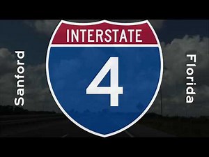I 4 Eastbound - Volusia County, FL: A Shiny New Road