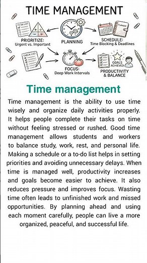 Time Management — Master Your Time and Achieve Success Faster #timemanagment #englishforbeginners