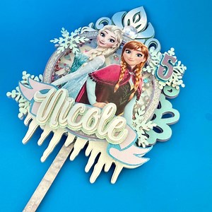 Frozen Elsa Anna Cake Topper Elsa Birthday Party Decor Frozen Decorations Frozen Theme Party Birthday Olaf Anna Elsa Decorations Frozen 2 - Etsy